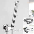 Round Chrome Brass Rain Concealed Shower Set